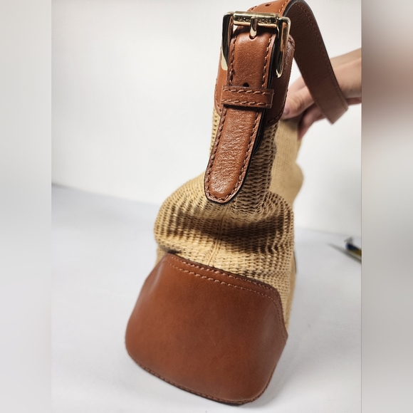 Michael Kors basket weave shoulder bag - Picture 9 of 9